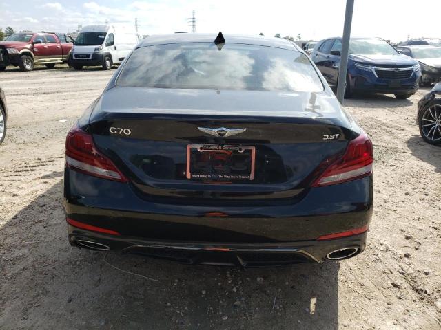 KMTG34LE7KU026550 - 2019 GENESIS G70 PRESTIGE BLACK photo 6