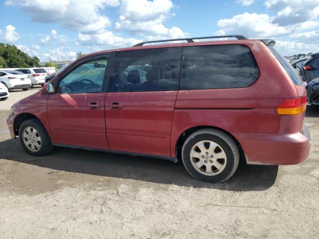 5FNRL18743B031280 - 2003 HONDA ODYSSEY EXL BURGUNDY photo 2