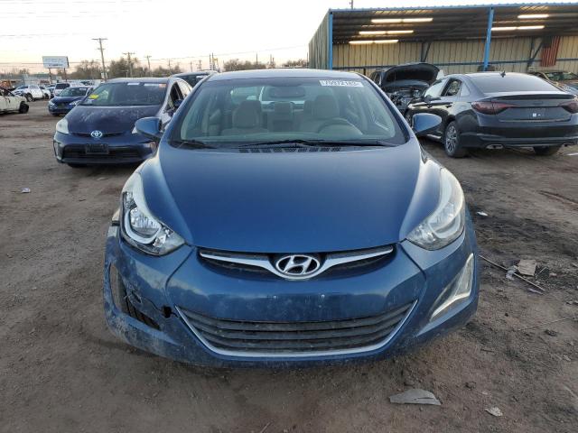 KMHDH4AE7GU479737 - 2016 HYUNDAI ELANTRA SE BLUE photo 5