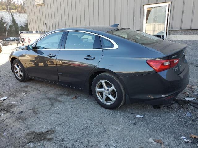 1G1ZB5ST7HF147942 - 2017 CHEVROLET MALIBU LS GRAY photo 2