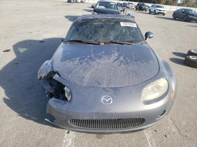 JM1NC25F180141614 - 2008 MAZDA MX-5 MIATA GRAY photo 5