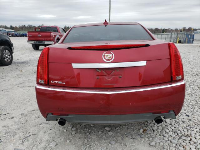 1G6DM5EG1A0110990 - 2010 CADILLAC CTS PERFORMANCE COLLECTION RED photo 6