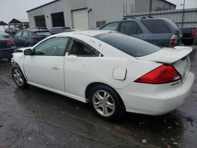 1HGCM726X6A004914 - 2006 HONDA ACCORD EX WHITE photo 2