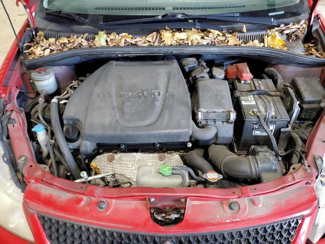 JS2YB5A34A6301488 - 2010 SUZUKI SX4 RED photo 11