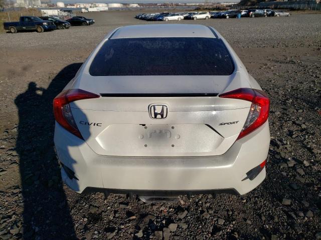 2HGFC2F88MH506107 - 2021 HONDA CIVIC SPORT WHITE photo 6