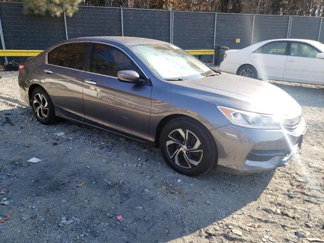 1HGCR2F35GA041259 - 2016 HONDA ACCORD LX GRAY photo 4