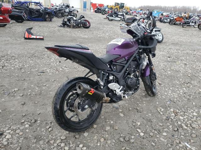 MH3RH18Y3PK012014 - 2023 YAMAHA YZFR3 A PURPLE photo 4