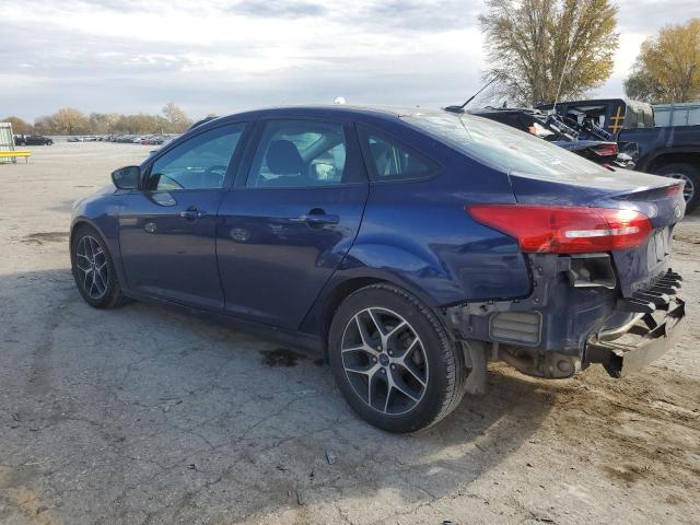 1FADP3H2XHL210447 - 2017 FORD FOCUS SEL BLUE photo 2