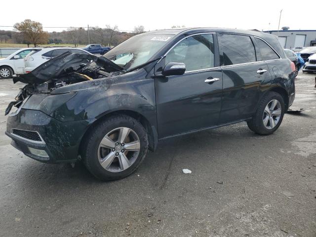 2HNYD2H27BH523579 - 2011 ACURA MDX BLACK photo 1