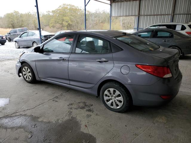 KMHCT4AE2GU029102 - 2016 HYUNDAI ACCENT SE CHARCOAL photo 2