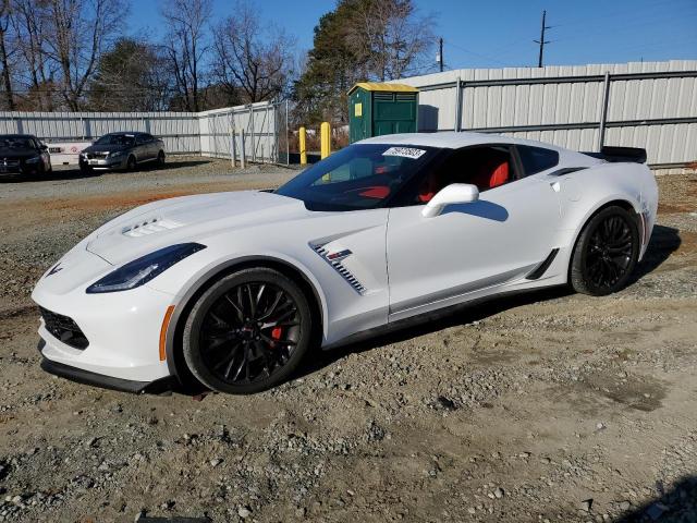 1G1YR2D6XG5613302 - 2016 CHEVROLET CORVETTE Z06 2LZ WHITE photo 1