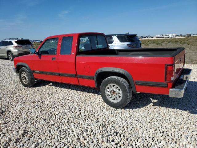 1B7FL23X7PS176631 - 1993 DODGE DAKOTA RED photo 2