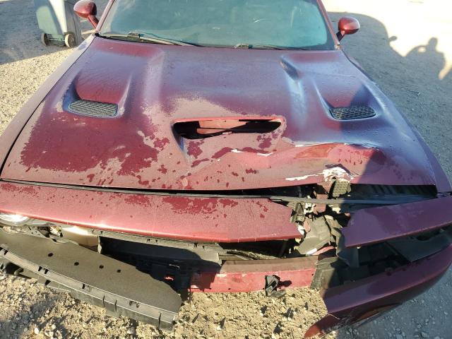 2C3CDZFJ3LH122412 - 2020 DODGE CHALLENGER R/T SCAT PACK BURGUNDY photo 11