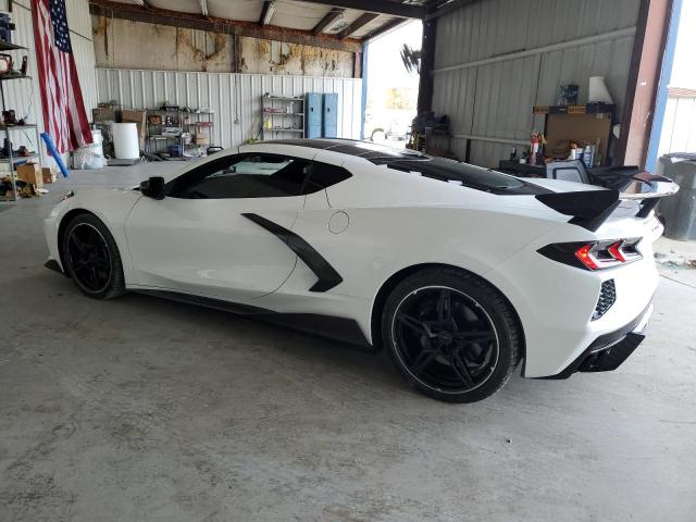 1G1Y82D43L5100341 - 2020 CHEVROLET CORVETTE STINGRAY 3LT WHITE photo 2