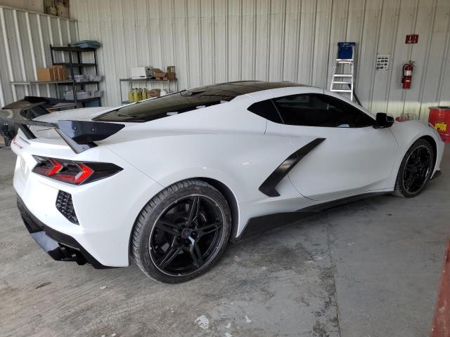 1G1Y82D43L5100341 - 2020 CHEVROLET CORVETTE STINGRAY 3LT WHITE photo 3