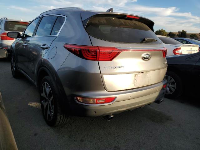 KNDPR3A68H7226637 - 2017 KIA SPORTAGE SX GRAY photo 2