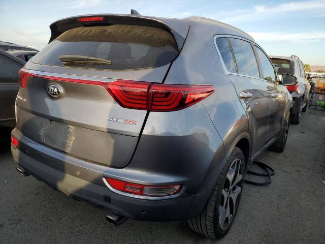 KNDPR3A68H7226637 - 2017 KIA SPORTAGE SX GRAY photo 3