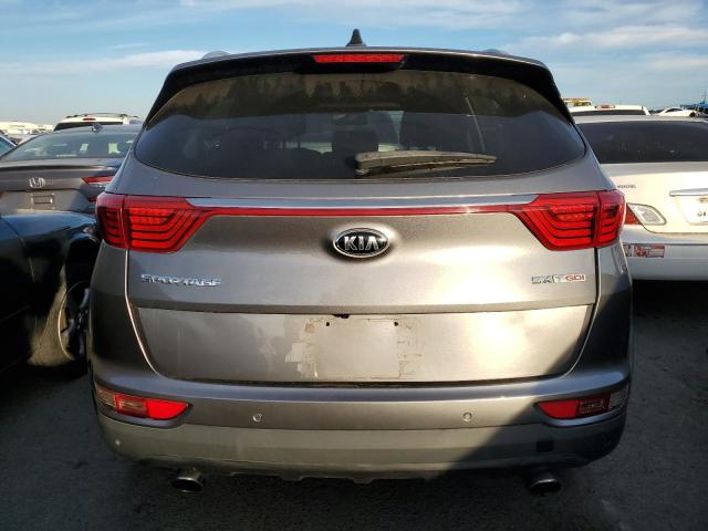 KNDPR3A68H7226637 - 2017 KIA SPORTAGE SX GRAY photo 6