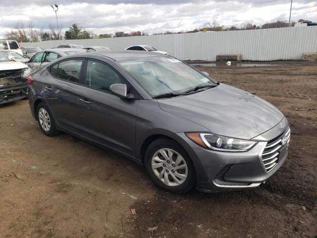 5NPD74LFXJH384216 - 2018 HYUNDAI ELANTRA SE GRAY photo 4