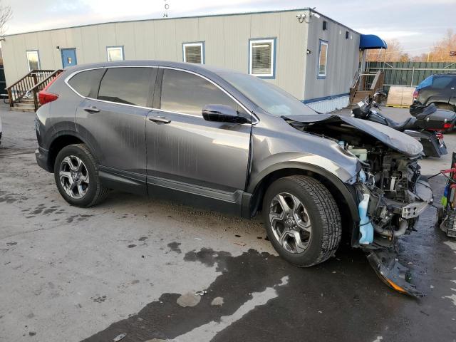 2HKRW2H56JH613018 - 2018 HONDA CR-V EX GRAY photo 4