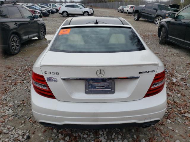 WDDGJ5HBXDF997791 - 2013 MERCEDES-BENZ C 350 WHITE photo 6