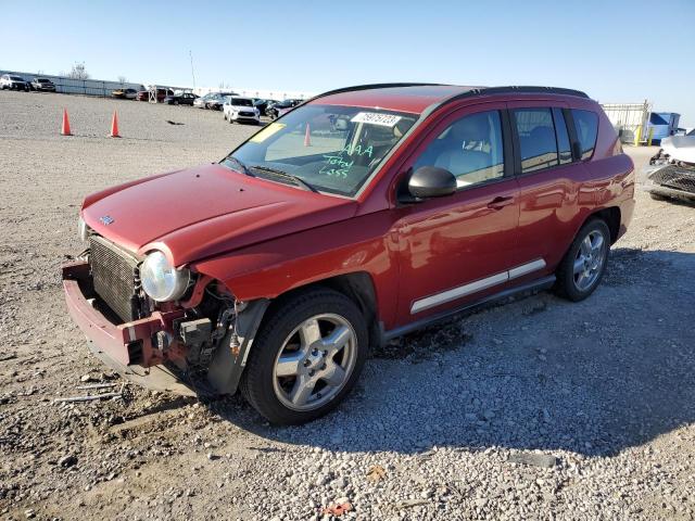 1J4NF5FB1AD672292 - 2010 JEEP COMPASS LIMITED RED photo 1