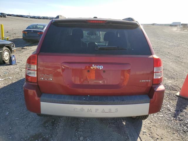 1J4NF5FB1AD672292 - 2010 JEEP COMPASS LIMITED RED photo 6