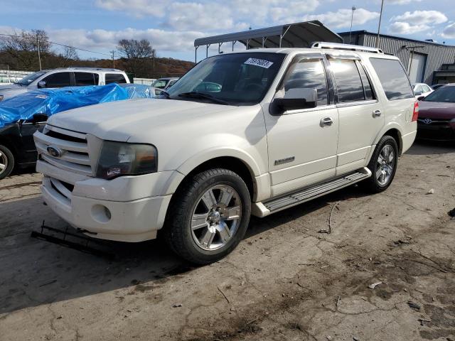 1FMFU20597LA34240 - 2007 FORD EXPEDITION LIMITED WHITE photo 1