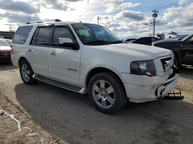 1FMFU20597LA34240 - 2007 FORD EXPEDITION LIMITED WHITE photo 4