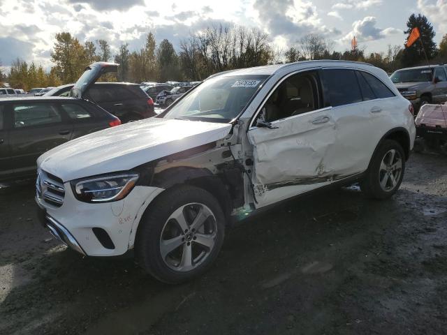 W1N0G8EB8NV335661 - 2022 MERCEDES-BENZ GLC 300 4MATIC WHITE photo 1