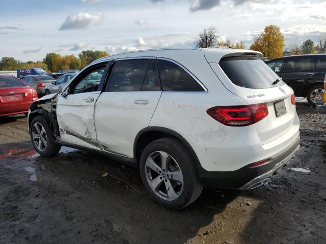 W1N0G8EB8NV335661 - 2022 MERCEDES-BENZ GLC 300 4MATIC WHITE photo 2