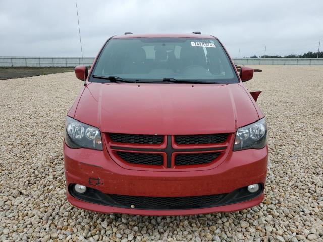 2C4RDGEG6GR224822 - 2016 DODGE GRAND CARA R/T RED photo 5