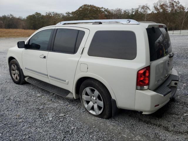 5N1BA0ND8DN609696 - 2013 NISSAN ARMADA SV WHITE photo 2