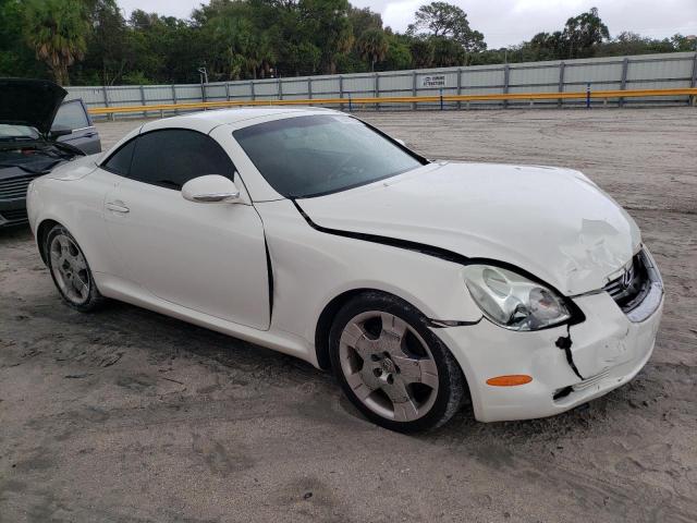 JTHFN48Y330042422 - 2003 LEXUS SC 430 WHITE photo 4