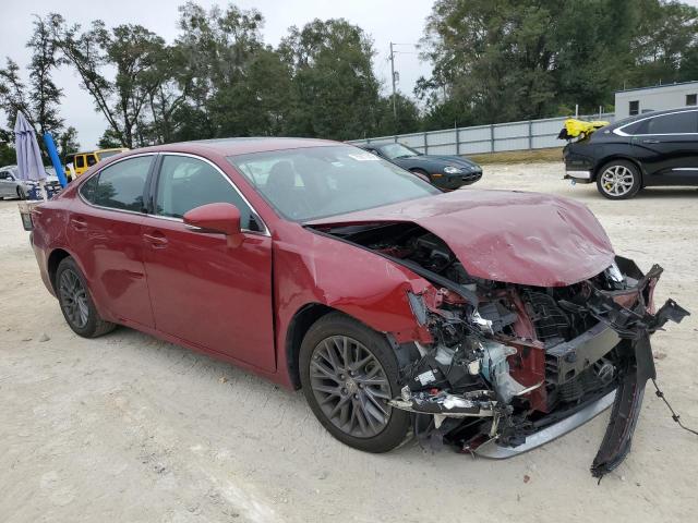 58ABK1GG6JU082343 - 2018 LEXUS ES 350 RED photo 4