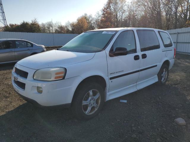 1GBDV13W98D206984 - 2008 CHEVROLET UPLANDER INCOMPLETE WHITE photo 1