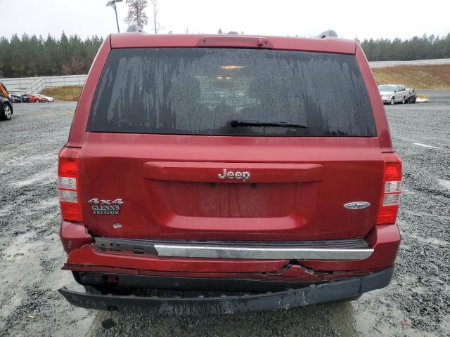 1C4NJRFBXGD646665 - 2016 JEEP PATRIOT LATITUDE RED photo 6