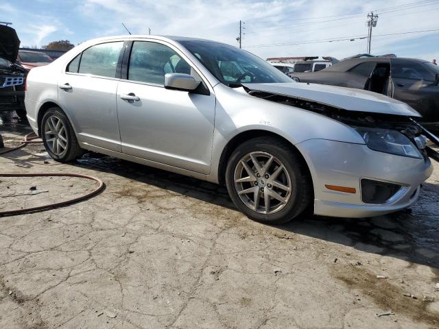 3FAHP0JA5CR314811 - 2012 FORD FUSION SEL SILVER photo 4