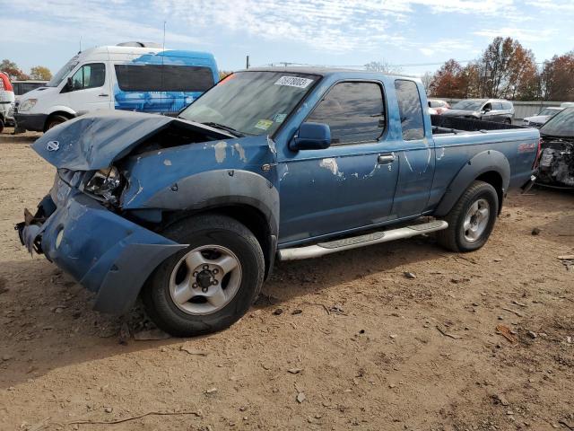 1N6ED26Y71C385461 - 2001 NISSAN FRONTIER KING CAB XE BLUE photo 1