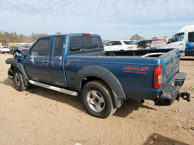 1N6ED26Y71C385461 - 2001 NISSAN FRONTIER KING CAB XE BLUE photo 2