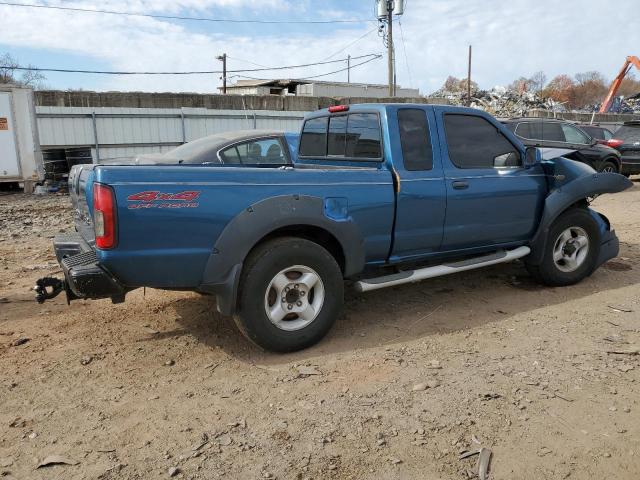 1N6ED26Y71C385461 - 2001 NISSAN FRONTIER KING CAB XE BLUE photo 3