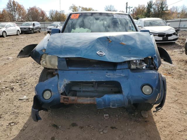 1N6ED26Y71C385461 - 2001 NISSAN FRONTIER KING CAB XE BLUE photo 5