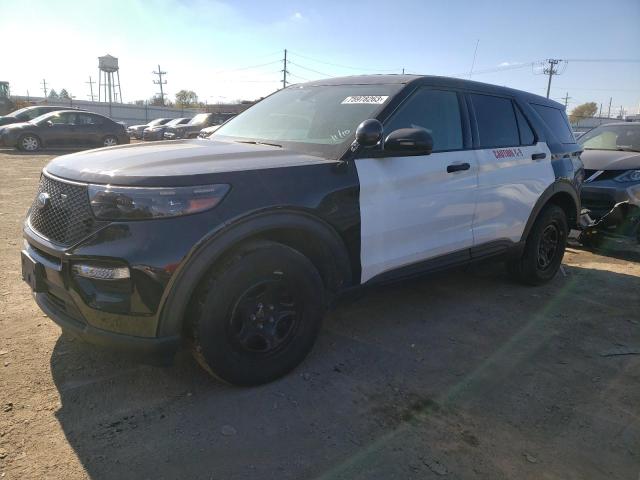 1FM5K8AB4LGD00937 - 2020 FORD EXPLORER POLICE INTERCEPTOR 黑色 照片 1