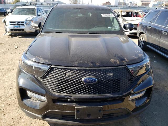 1FM5K8AB4LGD00937 - 2020 FORD EXPLORER POLICE INTERCEPTOR BLACK photo 5