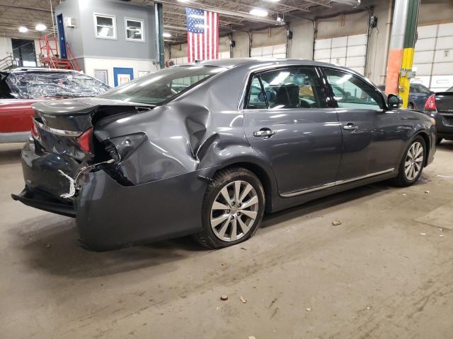 4T1BK3DB0BU428495 - 2011 TOYOTA AVALON BASE GRAY photo 3