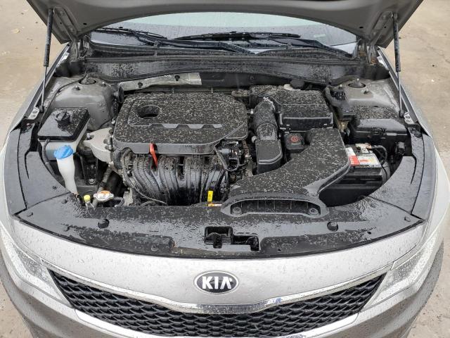 5XXGT4L37GG116596 - 2016 KIA OPTIMA LX SILVER photo 11