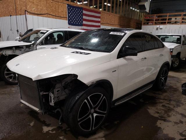 4JGED6EB6GA015349 - 2016 MERCEDES-BENZ GLE COUPE 450 4MATIC WHITE photo 1