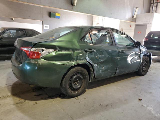 2T1BURHE6FC335442 - 2015 TOYOTA COROLLA L/ L GREEN photo 3