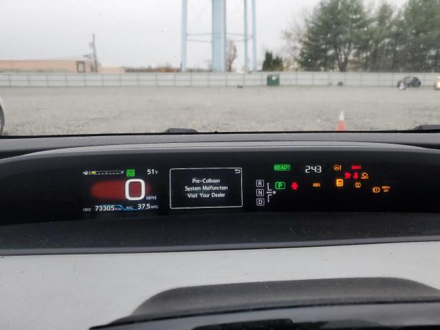 JTDKARFP6H3000884 - 2017 TOYOTA PRIUS PRIM 银色 照片 9