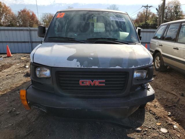 1GTGG25C081110903 - 2008 GMC SAVANA G2500 WHITE photo 5